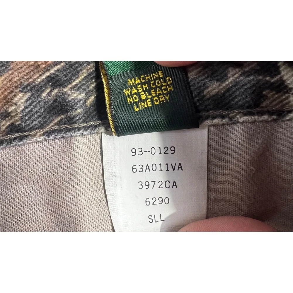Cabela's Realtree Hardwoods Camo Pants Mens 38 Reg Straight Leg Hunting Outdoor